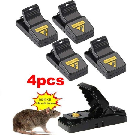 Mouse Trap(4ps) ইঁদুর ধরা/মারা মেশিন 4 পিস